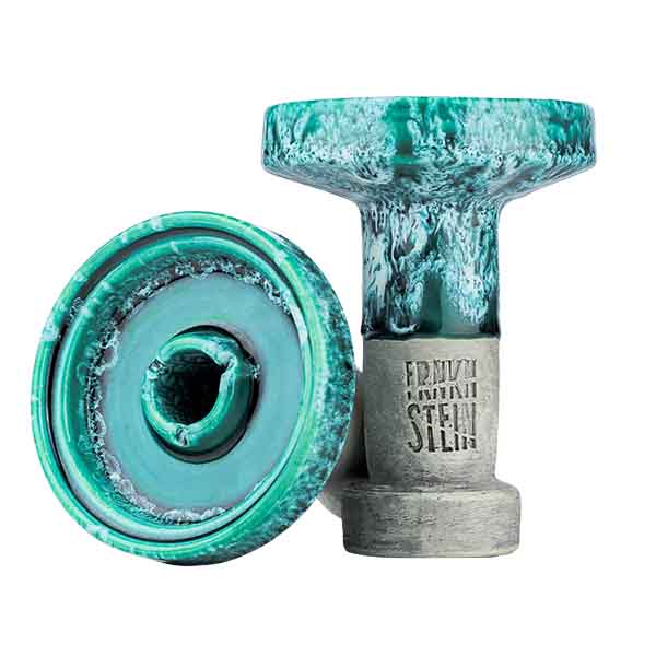 frnk stein bowl sea waves made in cyprus shisha bowl with glaze