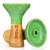 moon phunnel bowl for shisha tobacco in kiwi color