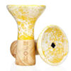moon phunnel in yellow marble color for shisha tobacco