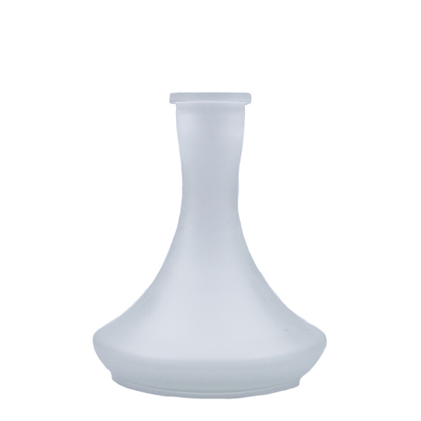 craft vase sandblasting color white for shisha fits all shisha stem models