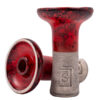 s bowl phunnel for shisha tobacco in grey red blood and black color S Bowl - Grey Red Blood and Black