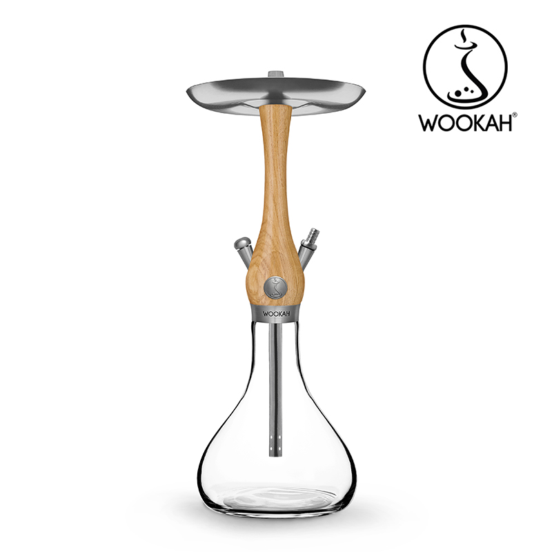 mini wookah oak model with smooth vase