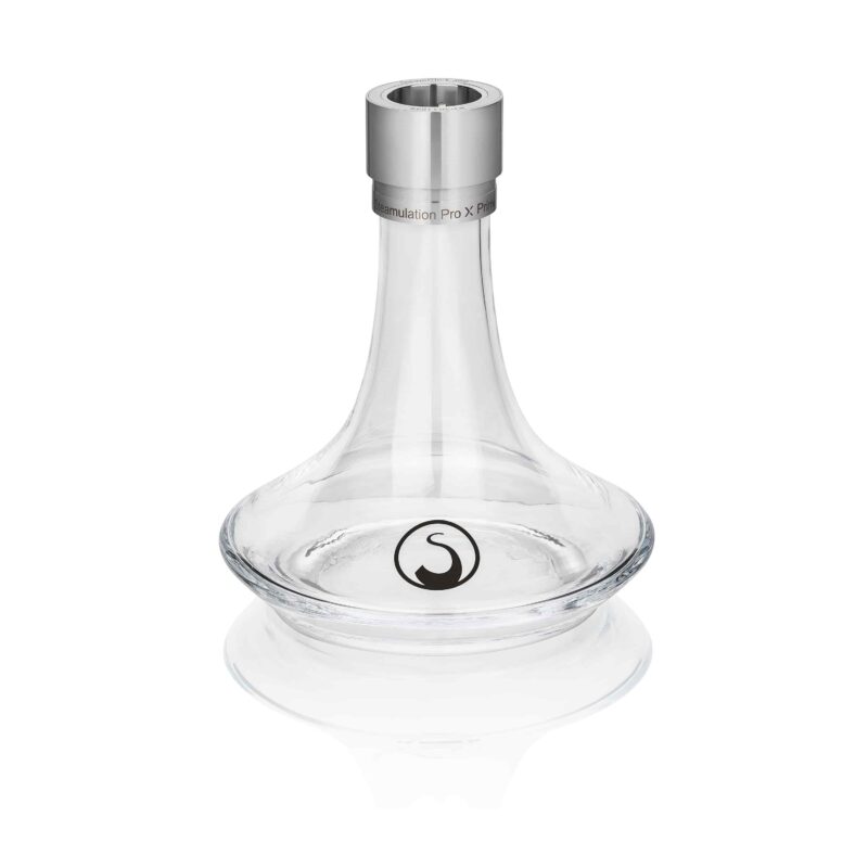 clear vase with steamclick for steamulation pro x iii