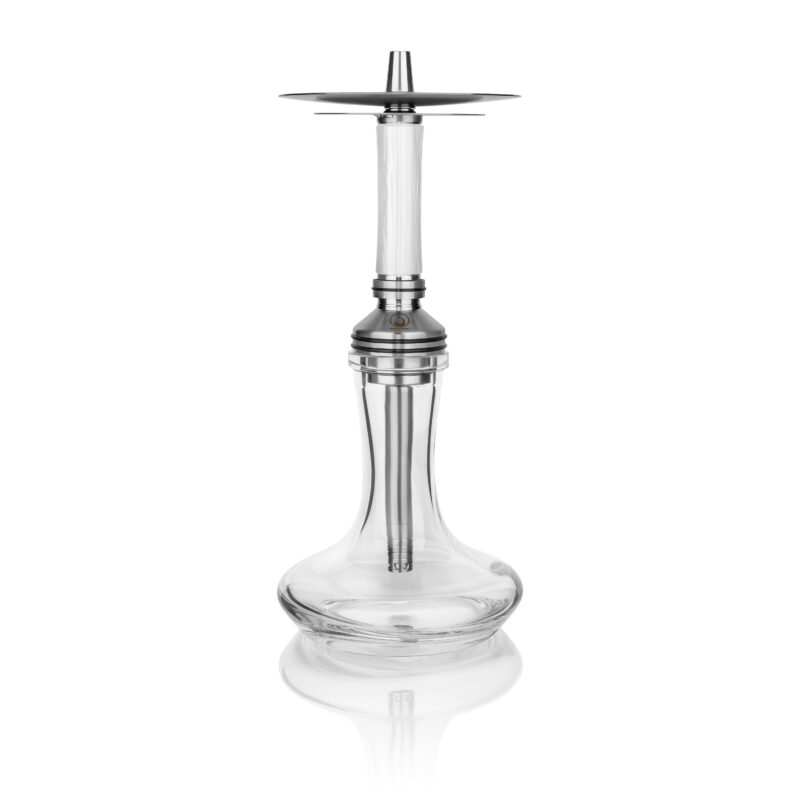 steamulation xpansion mini shisha with epoxy marble white color sleeve