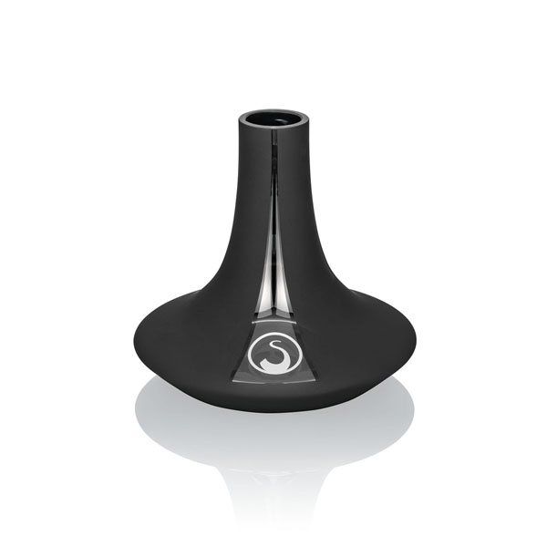 black matt vase for steamulation prime pro x ii