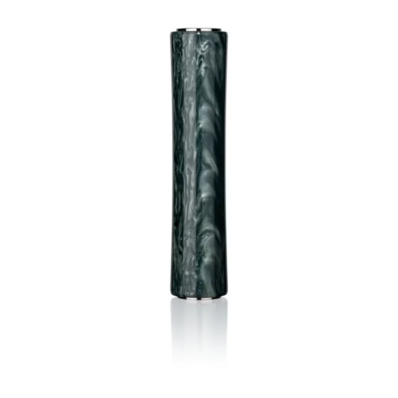 shisha sleeve for steamulation pro x prime ii in epoxy marble dark green color