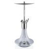 steamulation ultimate silver matt color smoke with friends. heavy glass vase