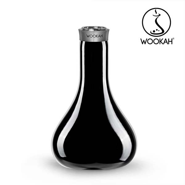 wookah hookah smooth black vase for the newest wookah hookah models